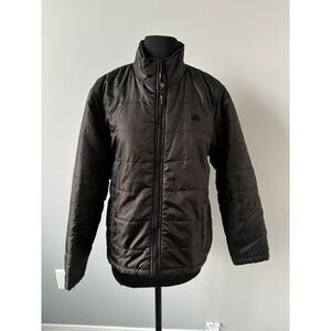 Snozu Kids Quilted‎ Puffer Winter Waterproof Jacket Poly Fill Black Large 14-16